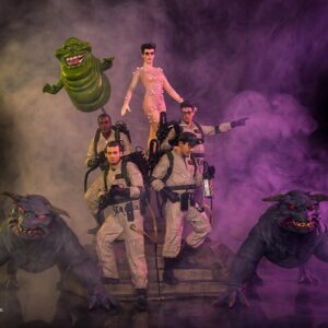 Diorama Ghostbusters (Cazafantasmas) Iron Studios, Set completo Escala 1/10
