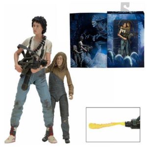 Figuras Ripley y Newt Aliens Neca Deluxe Pack figuras 30 Aniversario