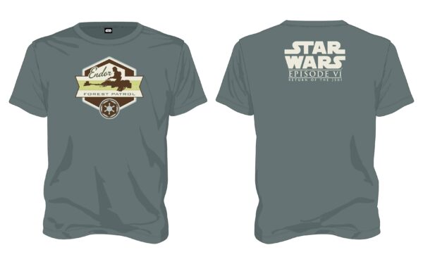 Camiseta verde Star Wars Endor Forest Patrol