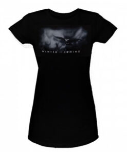Camiseta Negra Juego de Tronos Winter is Coming