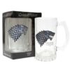 Jarra de Cerveza Cristal Juego de Tronos Stark Winter is Coming