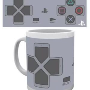 Taza Play Station. Mando Retro