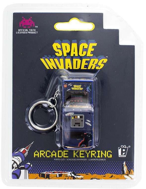 Llavero 3D Space Invaders
