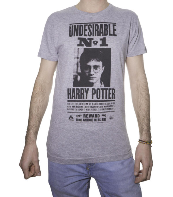Camiseta Harry Potter Undesirable Nº1