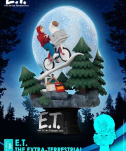 E.T., el extraterrestre Diorama PVC D-Stage Iconic Scene Movie Scene 15 cm - Imagen 2