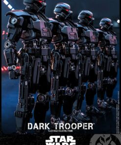Star Wars The Mandalorian Figura 1/6 Dark Trooper 32 cm - Imagen 8