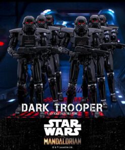 Star Wars The Mandalorian Figura 1/6 Dark Trooper 32 cm - Imagen 9