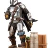 Star Wars The Mandalorian Estatua ARTFX 1/7 Mandalorian & The Child 26 cm