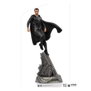 Zack Snyder's Justice League Estatua 1/10 Art Scale Superman Black Suit 30 cm
