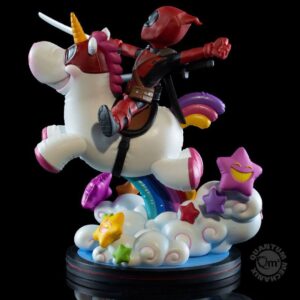 Marvel Figura Q-Fig Max Elite Deadpool x Unicorn 15 cm