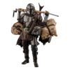 Star Wars The Mandalorian Pack de 2 Figuras 1/6 The Mandalorian & Grogu Deluxe Version 30 cm