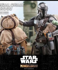 Star Wars The Mandalorian Pack de 2 Figuras 1/6 The Mandalorian & Grogu Deluxe Version 30 cm - Imagen 16