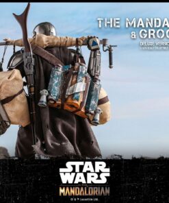 Star Wars The Mandalorian Pack de 2 Figuras 1/6 The Mandalorian & Grogu Deluxe Version 30 cm - Imagen 17