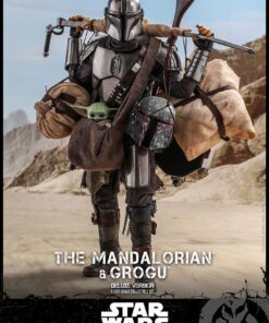 Star Wars The Mandalorian Pack de 2 Figuras 1/6 The Mandalorian & Grogu Deluxe Version 30 cm - Imagen 20