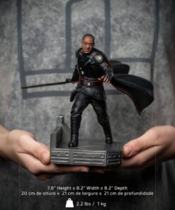 Star Wars The Mandalorian Estatua 1/10 BDS Art Scale Moff Gideon 20 cm - Imagen 16