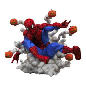 Marvel Comic Gallery Estatua Spider-Man Pumpkin Bombs 15 cm