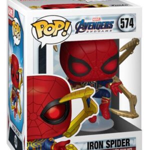Avengers: Endgame POP! Movies Vinyl Figura Iron Spider w/Nano Gauntlet 9 cm 574