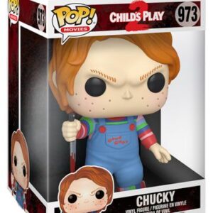 Chucky el muñeco diabólico Super Sized POP! Movies Vinyl Figura Chucky 25 cm 973