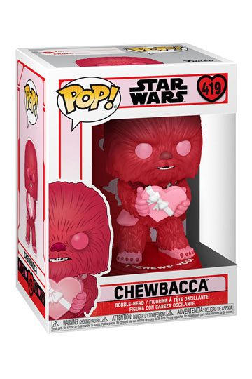Star Wars Valentines POP! Star Wars Vinyl Figura Cupid Chewbacca 9 cm 419