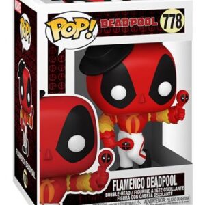 Marvel Deadpool 30th Anniversary Figura POP! Vinyl Flamenco Deadpool 9 cm 778