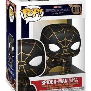 Spider-Man: No Way Home POP! Vinyl Figura Spider-Man (Black & Gold Suit) 9 cm 911