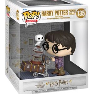 Harry Potter POP! Deluxe Vinyl Figura Harry Pushing Trolley 9 cm 135