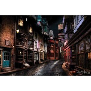 Harry Potter Set de 5 Póster Diagon Alley 61 x 91 cm