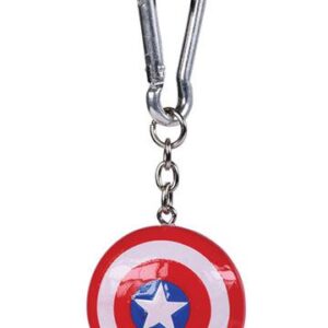 Capitán América Llavero 3D Shield 4 cm