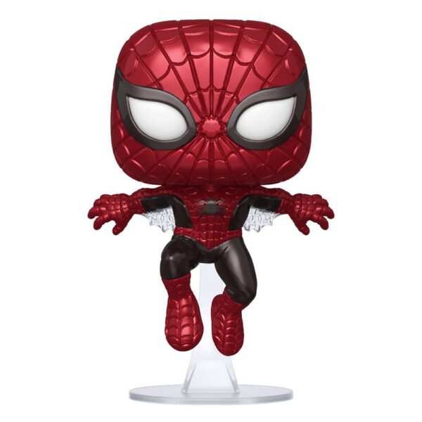 Marvel 80th POP! Marvel Vinyl Figura Spider-Man (First Appearance) (Metallic) 9 cm 593 Special Edition