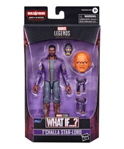 Avengers Disney Plus Marvel Legends Series Figuras 15 cm 2022 T'challa Star-Lord (What If...?)