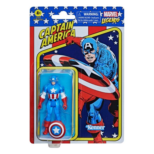 Marvel Legends Retro Collection Series Figuras 10 cm 2021 Captain America