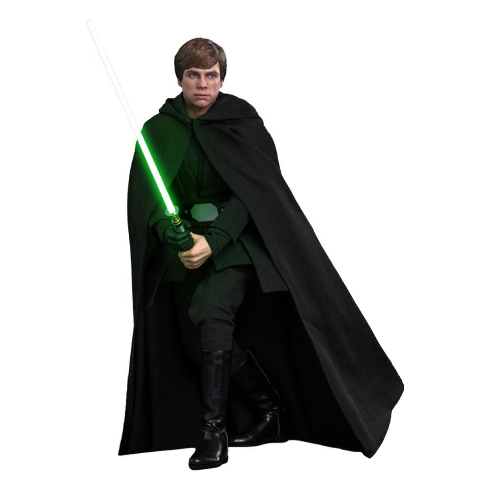 Céntrico alfombra Doblez Star Wars The Mandalorian Figura 1/6 Luke Skywalker 30 cm -