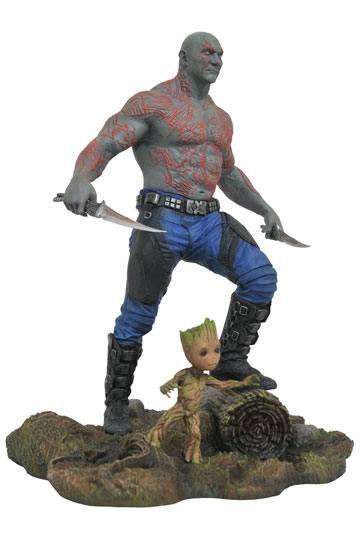 Guardianes de la Galaxia Vol. 2 Marvel Gallery Estatua Drax & Baby Groot 25 cm