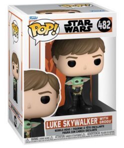 Star Wars The Mandalorian Figura POP! TV Vinyl Luke with Child 9 cm