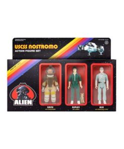 Alien Pack de 3 Figuras ReAction Pack A 10 cm