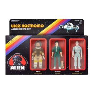 Alien Pack de 3 Figuras ReAction Pack A 10 cm