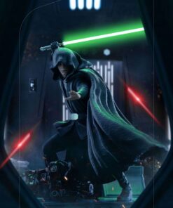 Star Wars The Mandalorian Estatua 1/10 BDS Art Scale Luke Skywalker Combat Version 24 cm - Imagen 9