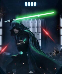 Star Wars The Mandalorian Estatua 1/10 BDS Art Scale Luke Skywalker Combat Version 24 cm - Imagen 10