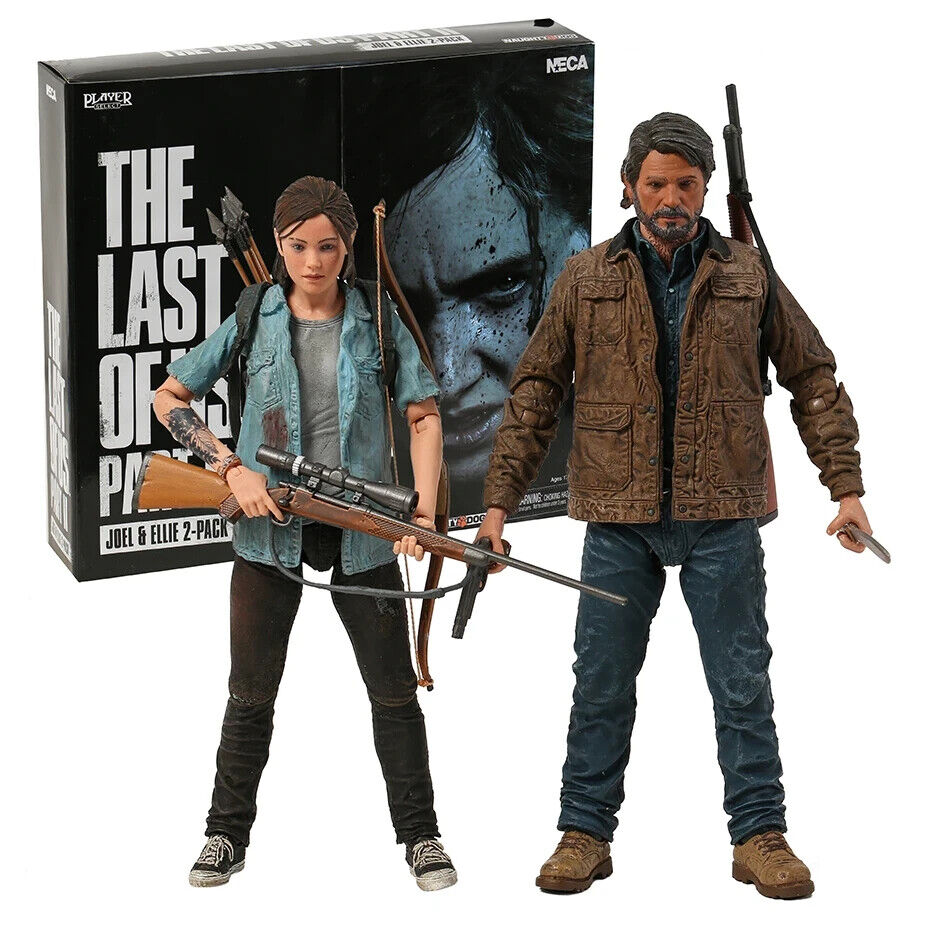 The Last of Us Part II Pack de 2 Figuras Ultimate Joel and Ellie 18 cm 