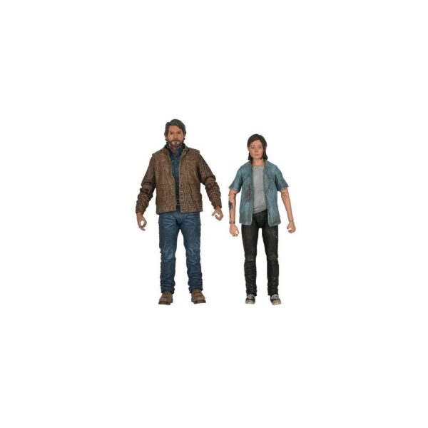 The Last of Us Part II Pack de 2 Figuras Ultimate Joel and Ellie 18 cm