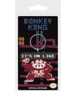 Llavero Nintendo Super Mario Donkey Kong Its on Like