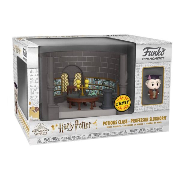 Harry Potter Mini Moments Vinyl Figuren Professor Slughorn CHASE