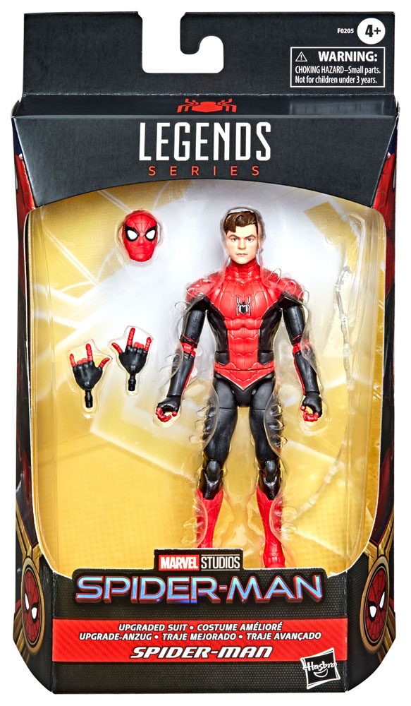 Spider-Man Marvel Legends Series Figura 2021 Upgraded Suit Spider-Man 15 cm