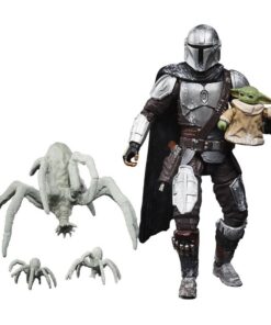 Star Wars: The Mandalorian Vintage Collection Figura 2021 The Mandalorian & Grogu (Maldo Kreis) 10 cm