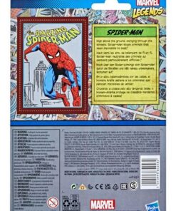 Marvel Legends Retro Collection Figura 2022 Spider-Man 10 cm - Imagen 3