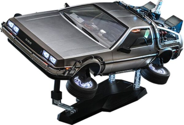 Regreso al Futuro Vehículo Movie Masterpiece 1/6 DeLorean Time Machine 72 cm