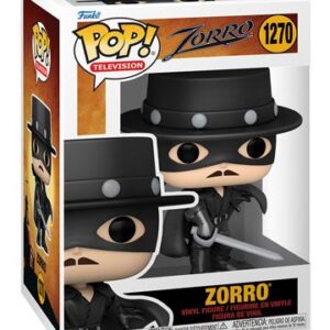 Zorro Figura POP! TV Vinyl Zorro Anniversary 9 cm 1270