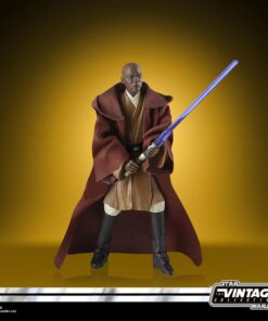 Star Wars Episode II Vintage Collection Figura 2022 Mace Windu 10 cm - Imagen 4