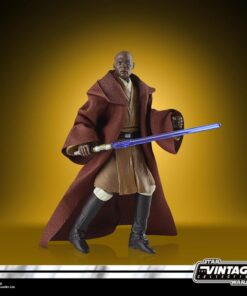 Star Wars Episode II Vintage Collection Figura 2022 Mace Windu 10 cm - Imagen 5