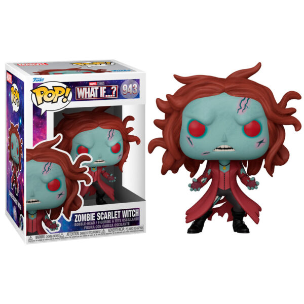 Figura POP Marvel What If Zombie Scarlet Witch 943